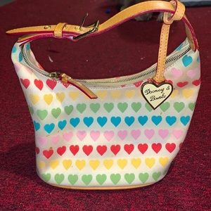 Dooney & Bourke with rainbow hearts bag